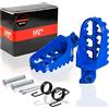 1PZ Pedane Poggiapiedi Blu per Honda CRF100F CRF70 XR50 Yamaha PW50