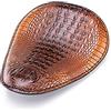 Alchemy Parts Bobber Sella Moto Compatibile con Harley Davidson Sportster Dyna Alligator Skin Pattern | Solo Motocicletta Di Progetto