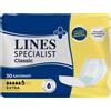 Lines Specialist Classic Pannolone Sagomato Extra Unisex 30 Pezzi