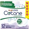 Lines Cotone Bio Assorbenti Ultra Con Ali 12 Pezzi