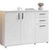 AVANTI TRENDSTORE Bea - Cassettiera/comó in Legno Laminato nella misura 120x84x35 cm, disponibile in diversi colori. Perfetto per soggiorni, ingressi o camere da letto