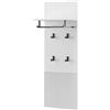 Vicco Appendiabiti da parete Eliza, Bianco, 43 x 120 cm