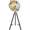 ATMOSPHERA CREATEUR D'INTERIEUR - Mappamondo Ramon in Metallo Nero 70 cm
