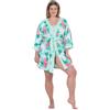 Ulla Popken - Kimono da donna, taglie forti, taglie forti