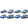 Burago BBURAGO - Auto Polizia - Modellino Realistico Auto in Scala 1:43 (Scelta Casuale tra i Modelli Disponibili), Licenza Ufficiale Polizia, Età consigliata 3+ Anni (Confezione da 2)