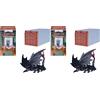 Dreamworks Dragons, Dragon Trainer, Il Mondo di Berk: Draghi dell'Arena della Prova del Fuoco, Drago da Collezione con stalla dell'arena per Bambini dai 4 Anni in su (Gli Stili Possono variare)