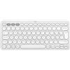 Logitech Pebble Keys 2 K380s, tastiera wireless Bluetooth multidispositivo con tasti di scelta rapida personalizzabili, Easy-Switch, Windows, macOS, iPadOS, Android, ChromeOS, italiano QWERTY - Bianco