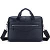 FANDARE Ventiquattrore Borse a spalla Business Borsa a tracolla Sacchetto Pelle Borsetta per 12.9 pollice laptop Zaino monospalla da uomo Impermeabile Messenger Bag per lavoro festa Viaggio Nero