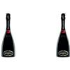 Bellavista Teatro Alla Scala Brut - Franciacorta DOCG Millesimato - Uve Chardonnay, Pinot Nero - 1 Bottiglia da 750 ml (Confezione da 2)