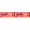 Loacker, Classic Fragola, Wafer Croccante con 3 Strati di Cialde Farcite con Crema alla Fragola 100% Naturale, Merenda e Snack, Senza Aromi e Coloranti, Confezione da 350g