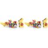 Venchi - Lattina a Forma di Coniglio, 66 Gr, 6 Ovetti Nocciolati Assortiti, Senza Glutine, Collezione Primavera Venchi Teresa Rego, Idea Regalo Festa della Mamma (Confezione da 2)