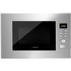 Taurus Fastwave 20L Fused - Microonde Digitale 20 L Integrabile/da Incasso con Grill, 700 W, Auto-Clean, Varie Funzioni e Programmi, Acciaio Inossidabile