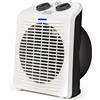 BLACK+DECKER BXSH2000E - Termoventilatore 2000W | 2 Livelli di Riscaldamento + Ventilatore | IP21 per Bagno | Termostato Regolabile | Anti-Surriscaldamento & Anti-Ribaltamento | Compatto con Maniglia