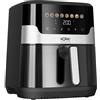 Solac - Friggitrice ad aria senza olio LéViter Gourmet G80 8L | Display digitale | 8 programmi | Temperatura regolabile 80-200°C | Timer 60 min | Interno metallico antiaderente