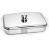 MR CASALINGHI ROSTIERA LASAGNERA TEGLIA DA FORNO CON COPERCHIO cm. 45x30 ACCIAIO INOX 18/10
