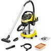 KÄRCHER aspiratore solidi liquidi WD 6 P S V-30/8/35/T con presa elettroutensile, 1300 W, contenitore in plastica: 30 l, tubo di aspirazione: 3,5 m, funzione soffiante, filtro in vello
