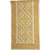 Markotex Tappeto Sardo Stuoia Passatoia tappeto bagno 100% Cotone Made In Italy prodotto in sardegna (Giallo, 55x140)