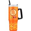 Get Trend Dragon Ball Z Tazza Termica con Manico e Cannuccia 920ml, Borraccia Termica Acciaio Inox a Doppia Parete Senza BPA, 42H Ghiaccio, 12H Freddo e 8H Caldo, Anti Perdita (Arancione Dragon Ball)