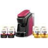 Lavazza, Tablì, Macchina Caffè Creata Esclusivamente per Tab 100% Caffè, con Variety Pack 96 Tab (48 x Qualità Oro, 48 x Espresso Classico), 1450 W, 165 x 330 x 390mm, Rossa