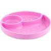 Chicco Piatto Silicone a Scomparti Con Ventosa Rosa 1 Pezzo