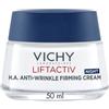 Vichy Liftactiv Supreme Notte Crema Viso Antirughe Rigenerante 50ml Per Tutti Tipi Pelle