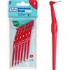 TePe Angle Rosso Scovolino Angolato Interdentale ISO 2 0,5 mm 6 Pezzi Anti-Placca Denti Posteriori