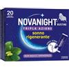Novanight Melatonina Per Dormire 20 Bustine Magnesio Griffonia Tripla Azione