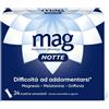 Mag Notte Melatonina Per Dormire 24 Bustine Qualità del Sonno e Rilassamento