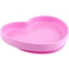 Chicco Piatto Cuore Silicone Con Ventosa Rosa 1 Pezzo