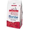 Monge Mini Puppy & Junior Ricco Di Pollo Cibo Secco Per Cani 800 G