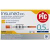 Pic Siringa Per Insulina 0,5ml 31g 8mm 30 Pezzi