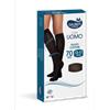 Sauber Pharma Sauber Linea Uomo Calza Anatomica Filato Cotone 70 Den Taglia M Nero