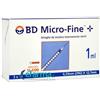Bd micro-fine BD Micro fine Siringa Per Insulina 1ml 29g 7mm 30 pezzi