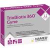 Named Triobiotix 360 Gyne Integratore il Benessere della Flora Intestinale Femminile 10 Bustine