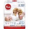 Trudi Baby Care Pannolini Assorbenti Antirritazioni Maxi 7-18 Kg 18 Pannolini