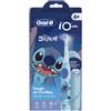 Oral-B iO Kids Stitch Spazzolino Elettrico per Bambini 6+ Con Travel Box