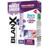 Blanx White Shock Purple Siero Sbiancante Antigiallo 20 Ml + Led Bite