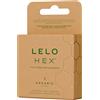 Hex Lelo Hex Organic Preservativi in Lattice Biologico 3 Pezzi