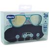 Chicco Occhiale da Sole per Bambini 36 m+ Colore Verde con Lenti Specchiate