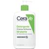 CeraVe Detergente Crema-Schiuma Idratante, per Pelli da Normali a Secche, con Acido Ialuronico, 473 ml
