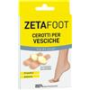 ZETA FARMACEUTICI Zetafoot Cerotto per Vesciche Antiurto 8 Pezzi da 2 cm