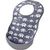 Bibetta Ultrabib - Bavaglino in neoprene, colore: elefanti