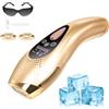 NICEWIN IPL depilazione con funzione di congelamento - Dispositivo IPL indolore con 3 modalità (HR/SC/RA), 9 livelli di energia, 999.999 impulsi di luce per uomo e donna, ideale per viso, bikini