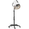 physa wellness & lifestyle physa PHY-HD_01 Casco asciugacapelli con stativo e funzione ionica 1000 W Blu, bianco 70 °C Casco parrucchiere Casco asciugacapelli professionale Casco da parrucchiere