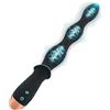 Aurapleasure Vibratore Anale Plug Perline Massaggiatore Prostatico Punto G con 10 Modalità di Vibrazione Buttplug Vibranti Anali Massaggiatore per la Prostata Dilatatore Giocattoli Sessuali Anali Plug per Coppie