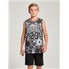 JORDAN JDN 23 AOP JERSEY Canotta Bambino