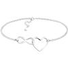Sofia Milani - Bracciale da Donna in Argento 925 - Ciondolo a Cuore Infinito - 30132