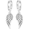 PANPOKI Orecchini a cerchio a forma di cuore e stella, in argento Sterling 925 placcato in oro 14 carati, leggeri orecchini a cerchio con zirconia cubica, gioielli ipoallergenici da donna, confezione