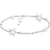 Sofia Milani - Bracciale da Donna in Argento 925 - con Pietra Zircone - Ciondolo a Stella - B0266