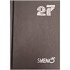SMEMO Agenda Compatibile con Diario Smemoranda Nero 2026/2027 Datato 16 Mesi Small 16x11 cm + Penna Colorata Omaggio